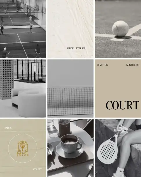 Padel Atelier mood board