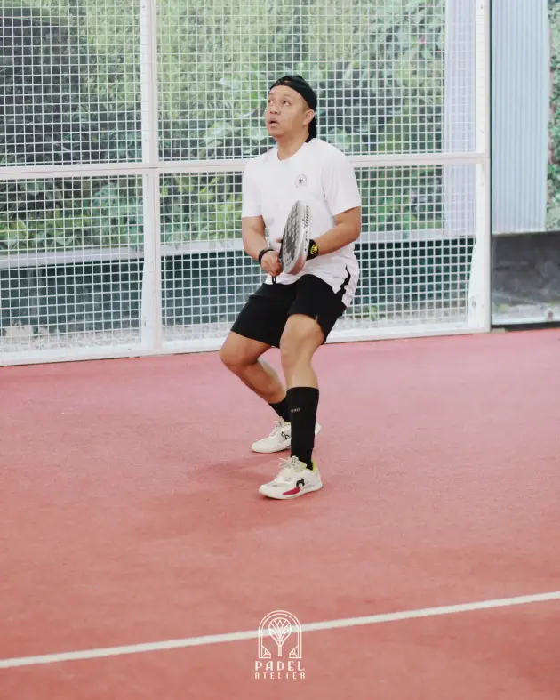 Player in ready position